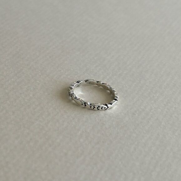 Fish Design Ring #1966 - Picture 5 of 6